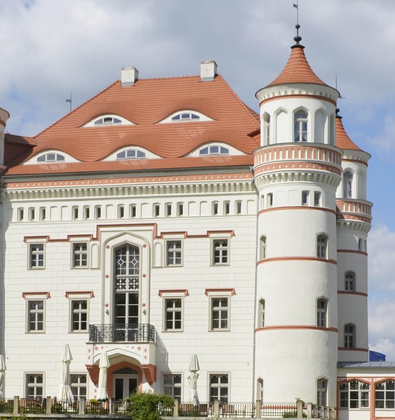 Das Schloss in Wojanów